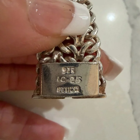 Taxco 925 IC-25 Stunning Silver Braided Chain Collar Necklace - Women’s Jewelry - Picture 4 of 4